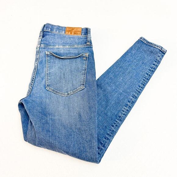 Madewell 9" Mid-Rise Skinny Denim Jeans Distressed Style Size 30 - Picture 8 of 8